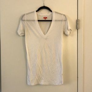 White tee